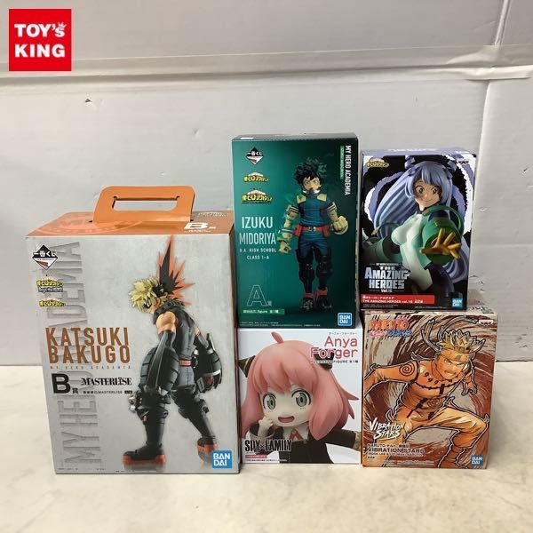 【驚きの破格値，最新作】 1円〜 一番くじ 僕のヒーローアカデミア NEXT GENERATIONS A賞 緑谷 出久；figure SPY&times;FAMILY PUCHIEETE FIGURE アーニャ 他(コミック、アニメ)｜売買されたオークション情報、yahooの商品情報をアーカイ その他