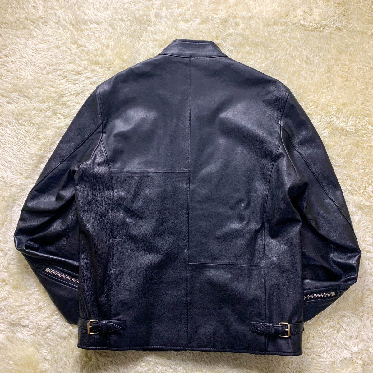 ポールスミス『魅惑の逸品』Paul Smith 総柄 レザージャケット
