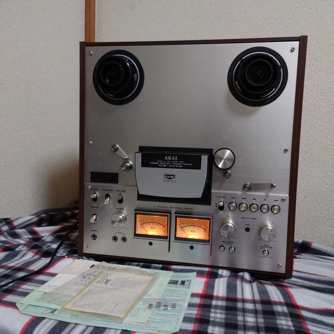 AKAI アカイ 赤井 GX-630D オープンリールデッキ 元箱等付属品有り