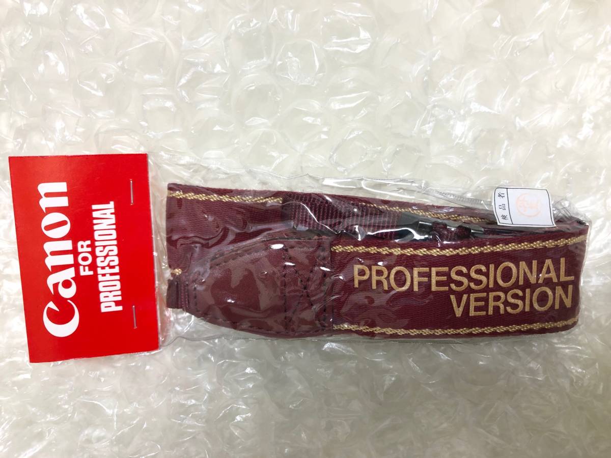 ㊤キヤノンCanonキャノンCPSプロストラップPROFESSIONALストラップ