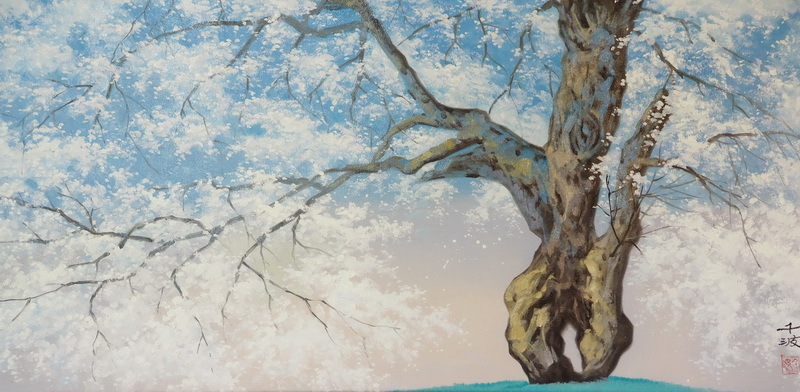自然 日本 画 風景 日本画 自然風景 巻物 公式通販