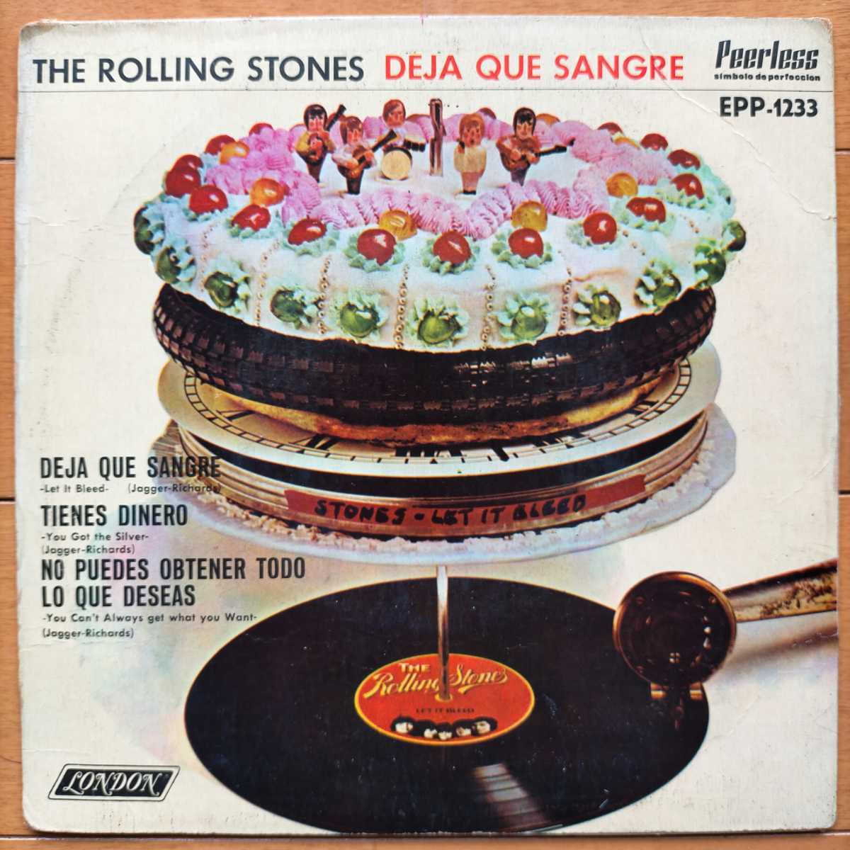 新作，定番人気 MEX盤 EP ROLLING STONES レット イット ブリード ローリングストーンズ 7インチ(Rolling Stones)｜売買されたオークション情報、yahooの商品情報をアーカイブ公開 - オークファン R