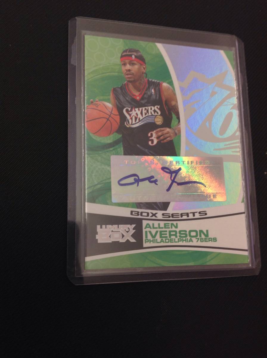 超激レア 05-06 Topps LuxuryBox Allen Iverson AI アイバーソン SP