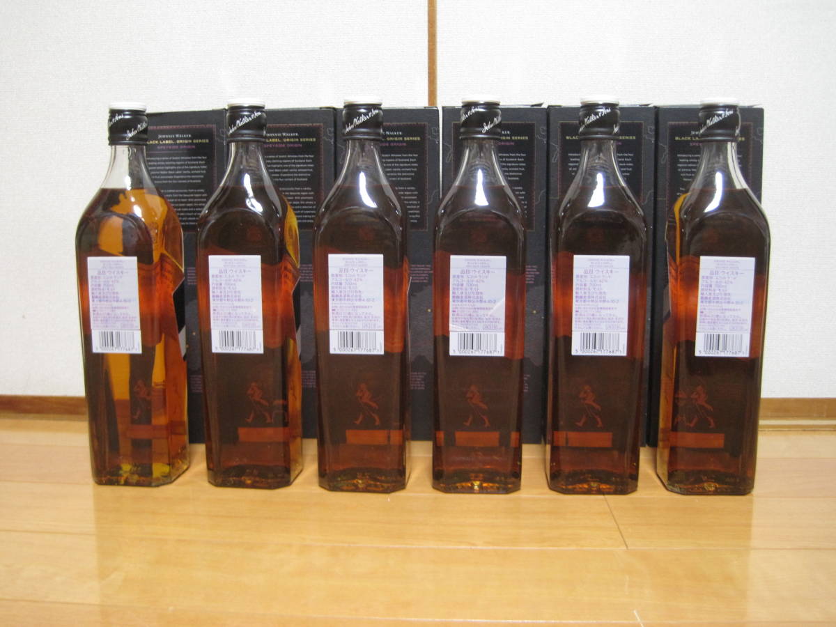 ☆未開栓 ジョニーウォーカー スペイサイドオリジン 700ml 6本セット