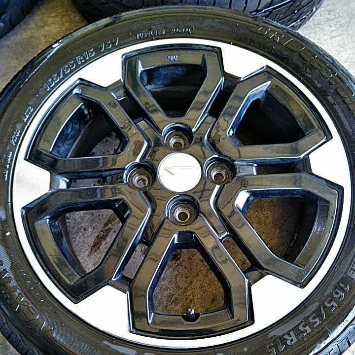 ダイハツ 純正 ウェイク アルミ 15×4.5J ET:45 PCD:100 4穴 ハブ径 