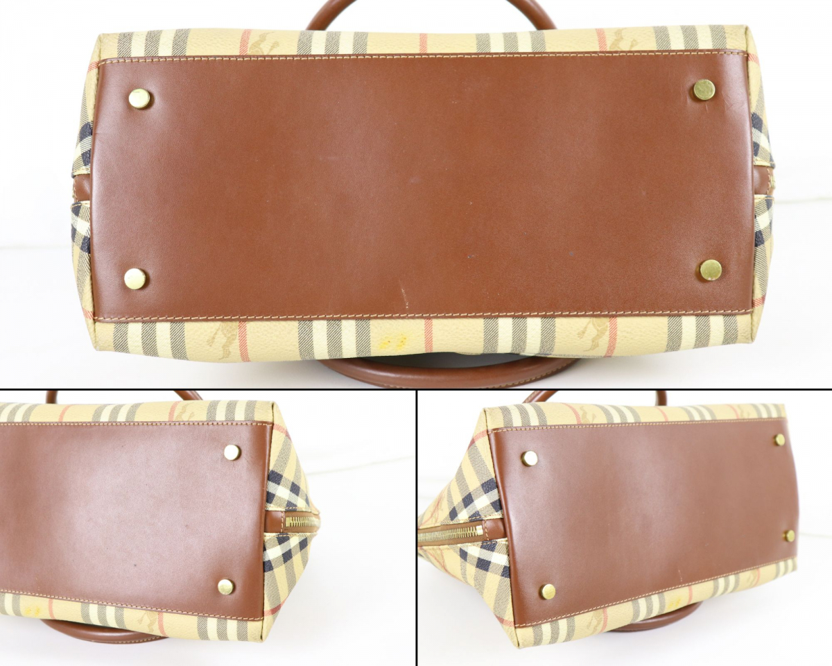 バーバリー BURBERRY ノバチェック ハンドバッグ ⁄ - ミニボストン 