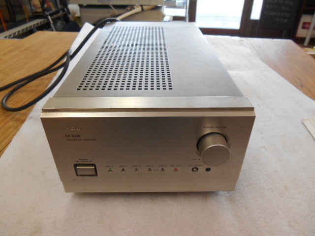 NEC M-1000 - M-1000の仕様 Blog まいまいオーディオ : が届く 中古で 