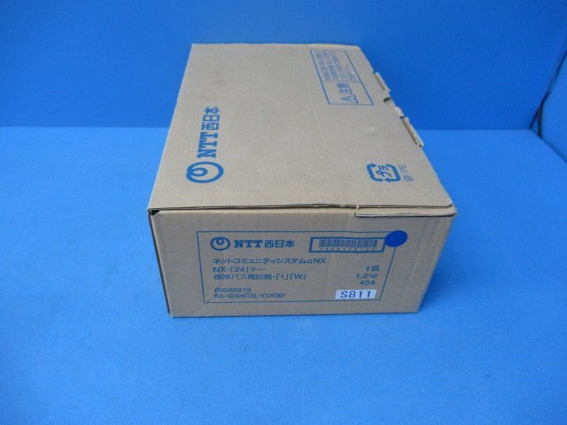 ZD3 4971) NX-(24)BTEL-(1)(W) NTT NX 24ボタン標準バス電話機　領収書発行可能 ・祝10000取引!! 同梱可 西仕 新品