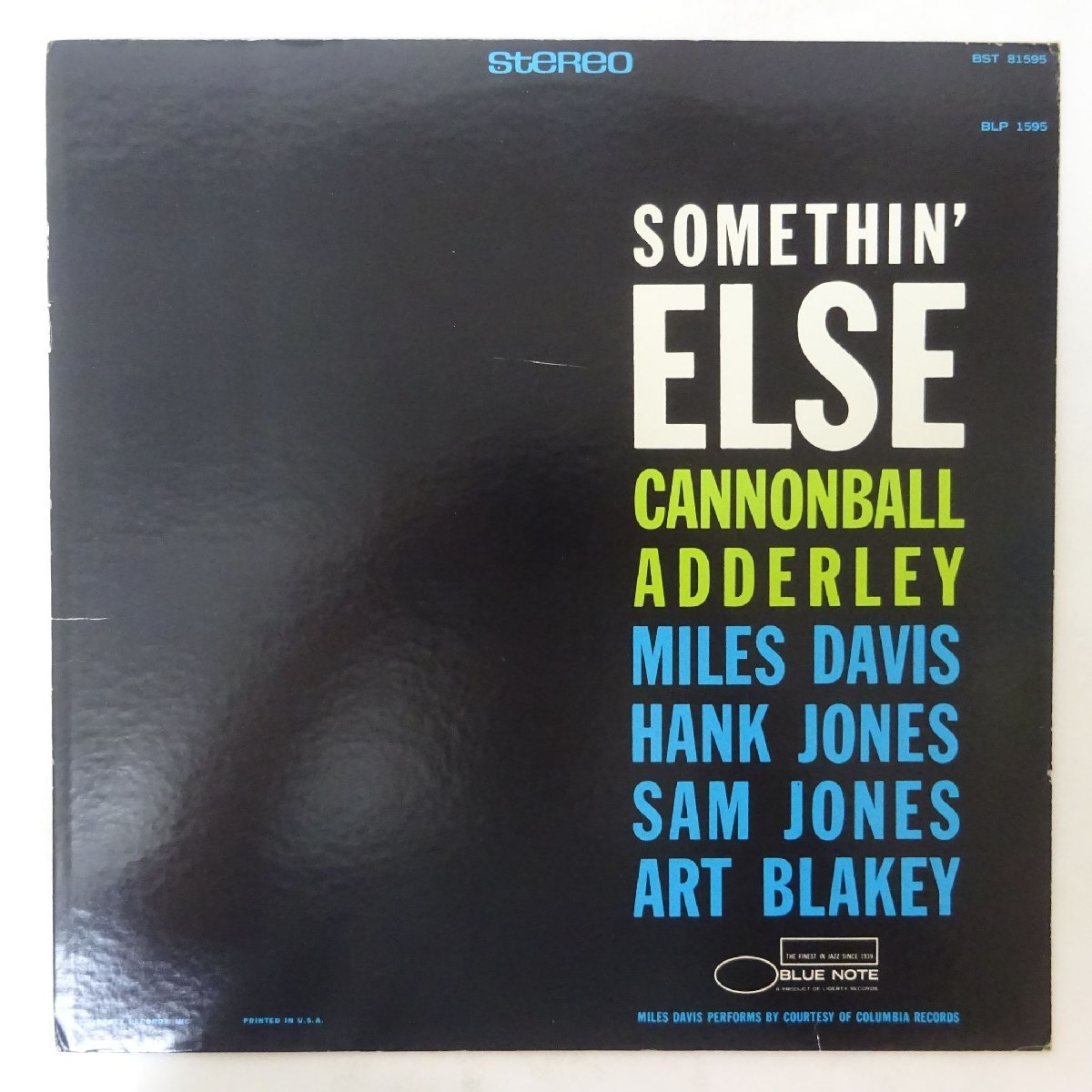 豊富な，高品質 11172844; US盤/BLUE NOTE/RVG刻印 Cannonball Adderley / Somethin' Else(ジャズ一般)｜売買されたオークション情報、yahooの商品情報をアーカイブ公開 - オークファン ジャズ一般