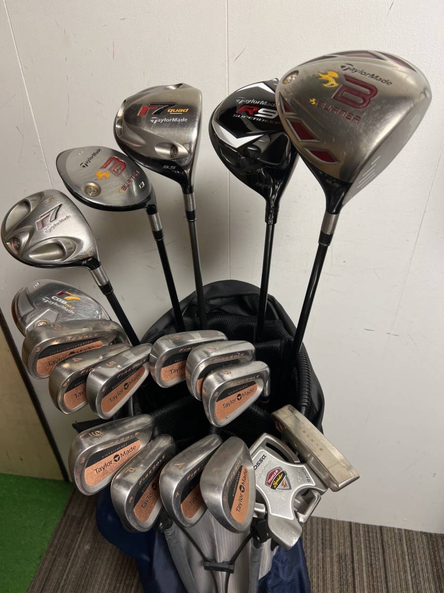テーラーメイド R9 メンズ ゴルフセット S 右利き 初心 クラブ 者 フル