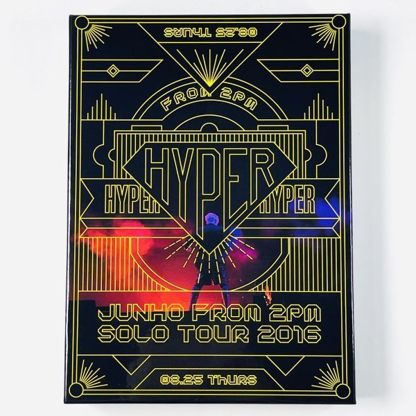 JUNHO　Solo Tour 2016　HYPER　初回生産限定盤DVD　中古 良好】即決Blu-ray+DVD/ JUNHO From 2PM Solo Tour 2016 HYPER 完全