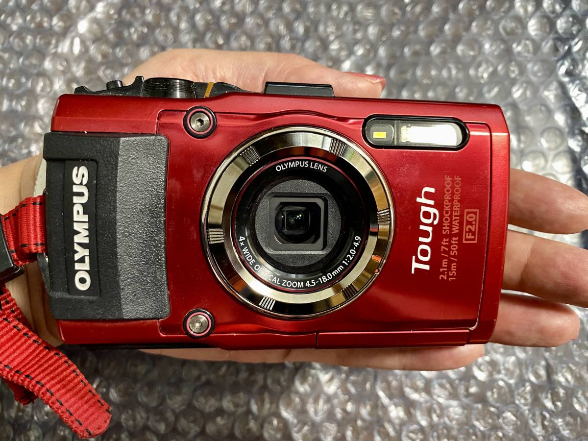 Olympus Stylus TG-2 レッド 防水カメラ