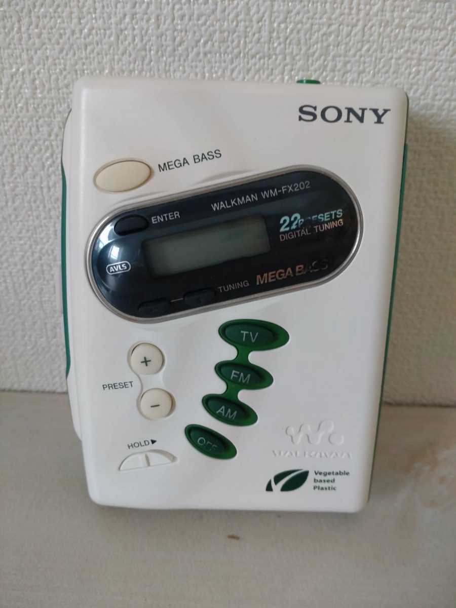 ◇動作確認済◇SONY WM-FX202 ウォークマン ポータブルカセット