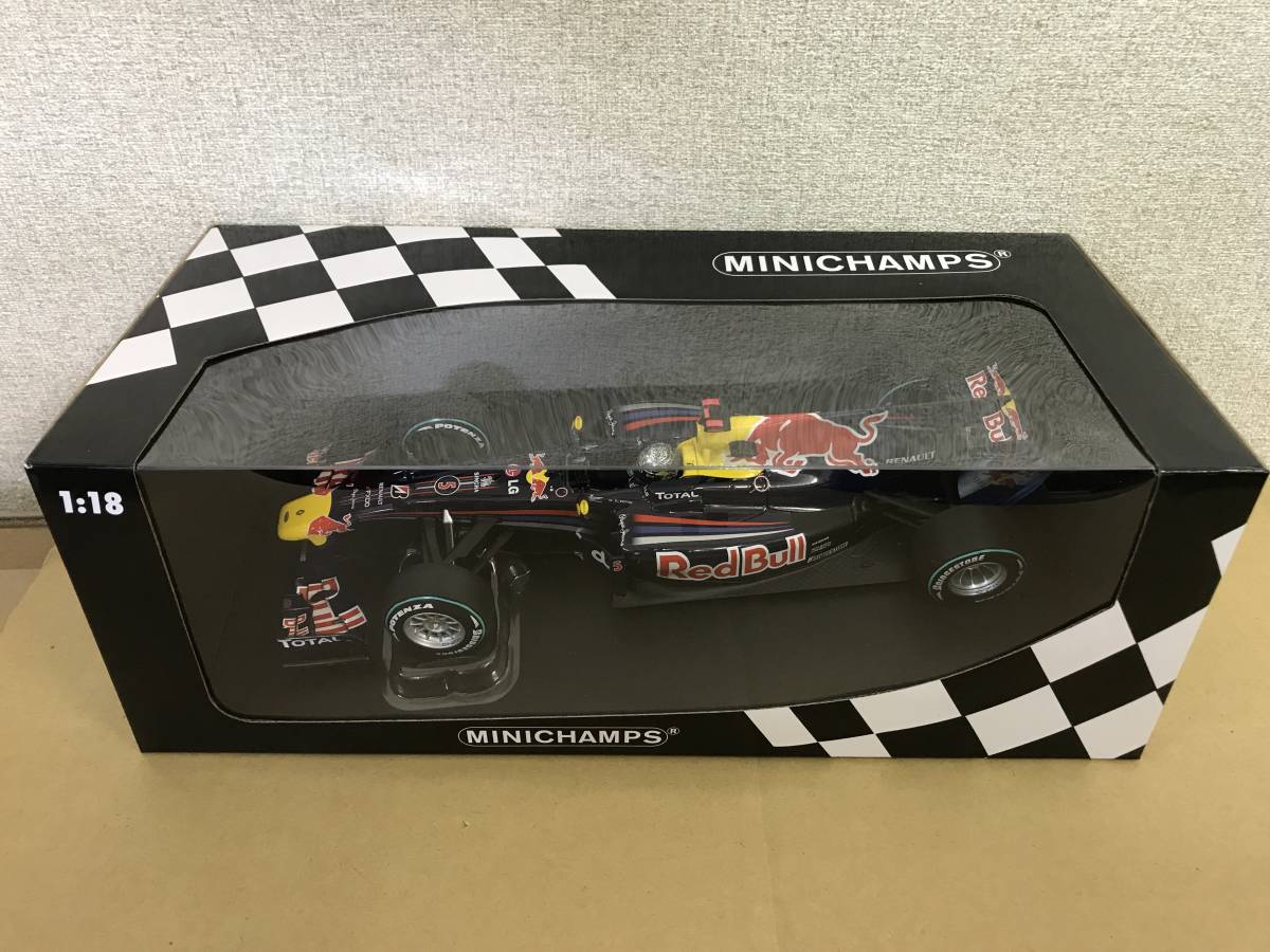 1/18 レッドブル レーシング ルノー RB6 No.5 F1 2010 アブダビGP S 