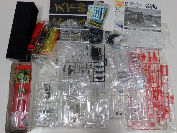 全国無料，爆買い 現状品 箱なし 未組立品 アオシマ 1/32 爆音丸 ロングシャーシ 爆音デコトラNo.1 プラモデル(トラック、トレーラー)｜売買されたオークション情報、yahooの商品情報をアーカイブ公開 - オーク トラック、トレーラー