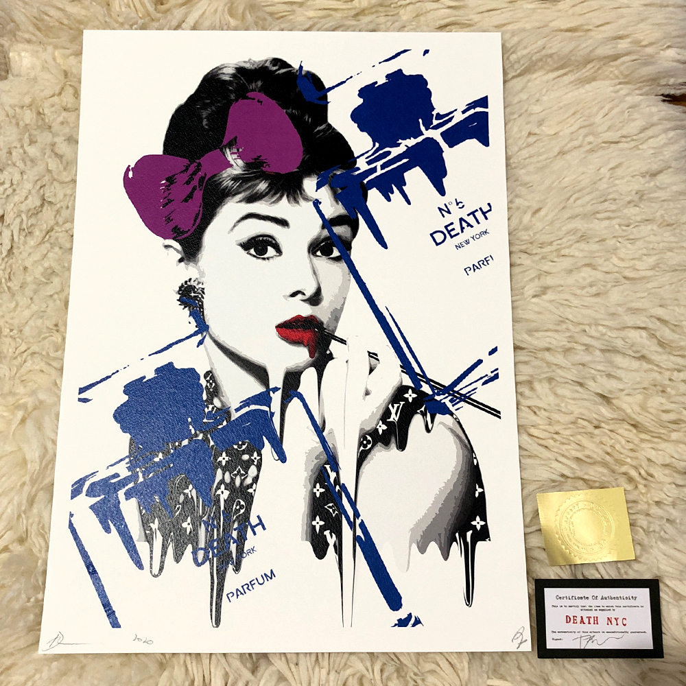 世界限定100枚 2020年 新作正規品 DEATH NYC オードリーヘップバーン