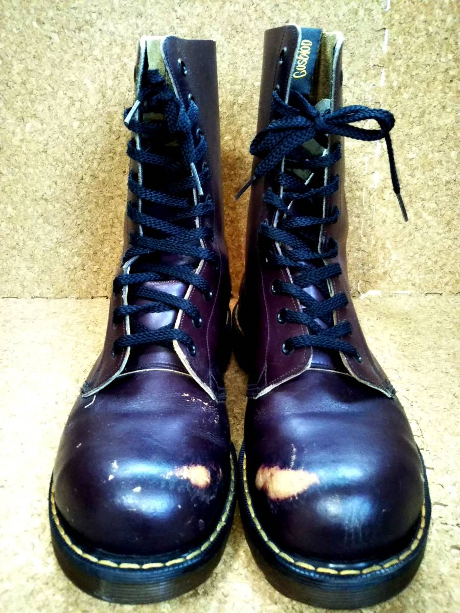 Dr.MARTENS】ドクターマーチン 英国製 ホワイト社 スチールトゥ 10 