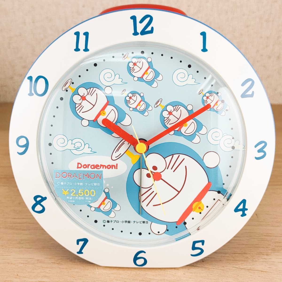 動作品】SEIKO セイコー 目覚まし時計 ドラえもん キャラクター 時計 