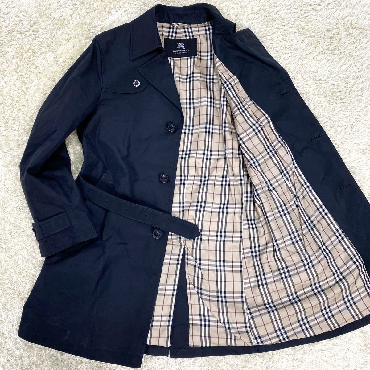 圧巻のノバチェック】 バーバリーブラックレーベル BURBERRY