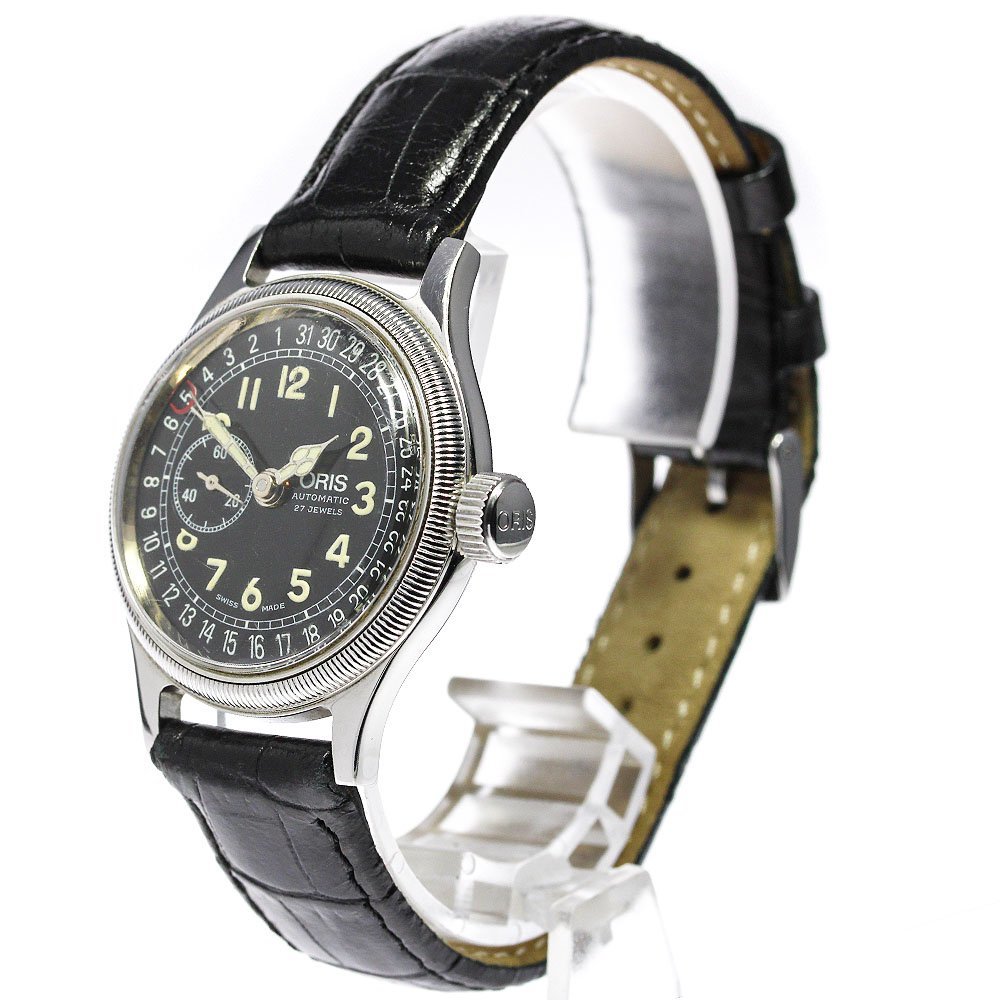 ☆訳あり【ORIS】オリス ポインターデイト スモールセコンド 7462 自動