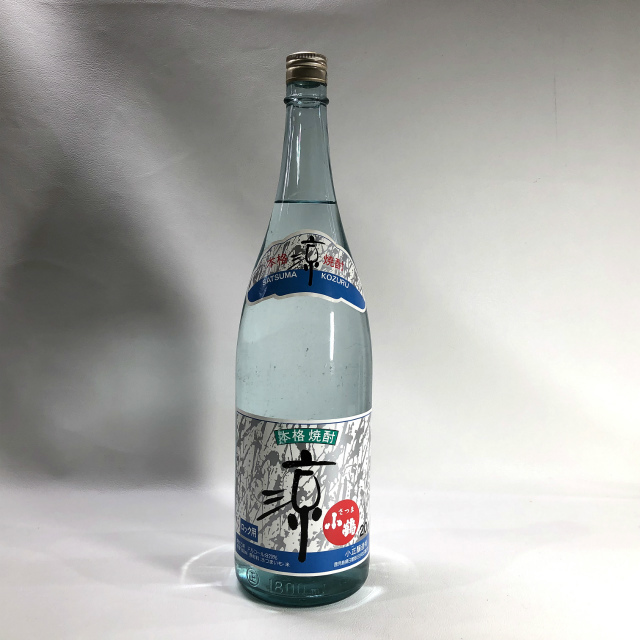 1800ml さつま小鶴 小鶴 芋焼酎 小正醸造 25度 古酒 透明瓶 限定