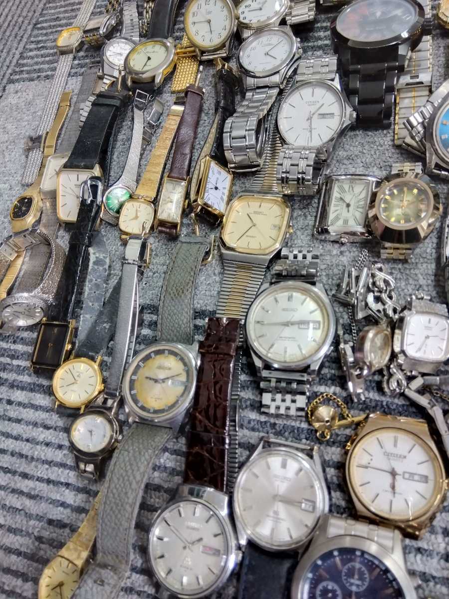 （9I）大量SEIKO CITIZEN オメガ　その他ジャンク時計まとめ売り