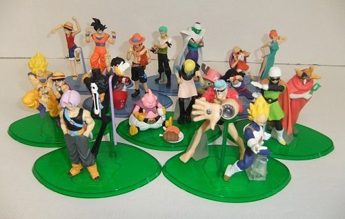 □夢の共演!! ドラゴンボールZ×ワンピース フィギュア上下 10種セット 