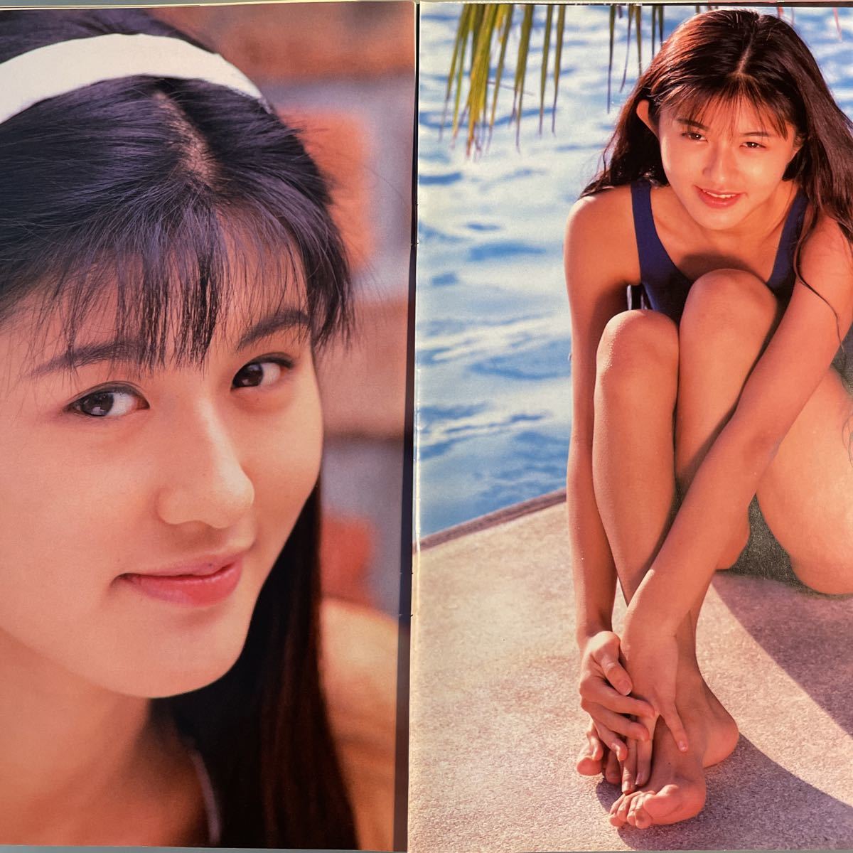 雑誌切抜】すっぴん 1993.8表紙 宮内知美15p 加藤美佳3p 真田美伽5p
