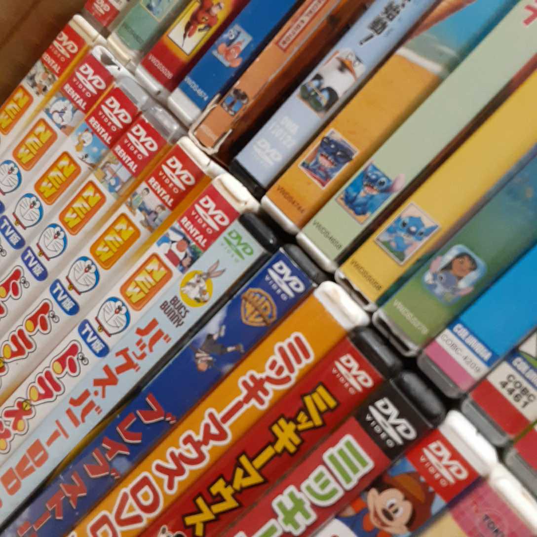 1円〜スタート 約80点位 キッズ DVD 大量 まとめ売り ニモ