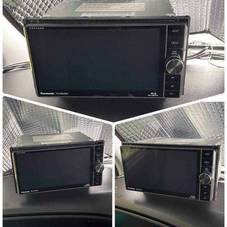 ☆美品☆Panasonic ストラーダ CN-RX03WD☆ブルーレイ搭載☆(メモリー 