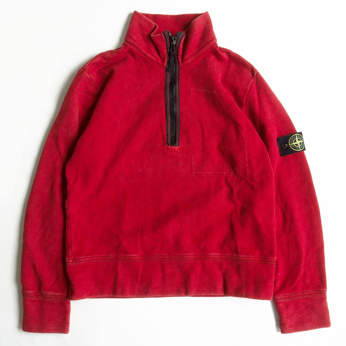美品】STONE ISLAND【2008SS/SWEATSHRTS ハイネック ジップアップ 