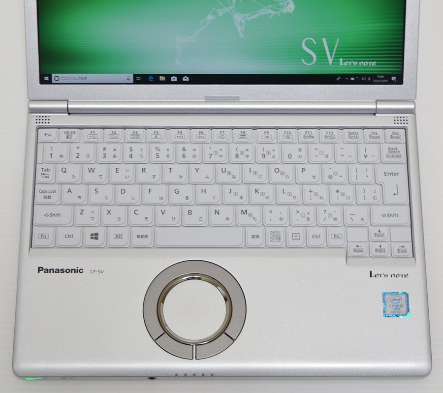 ★CF-SV8RDCVS Core i5-8365U 12.1型TFT8GB/SSD256GB(M.2)/無線LAN/顔認証対応カメラ/Windows 10Pro★累積使用1120h