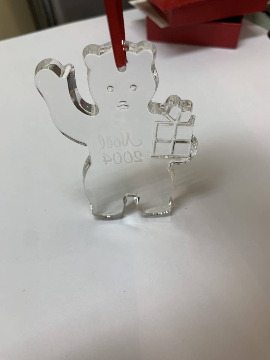 Baccaratバカラ ノエルフランスクリスマスオーナメント1990