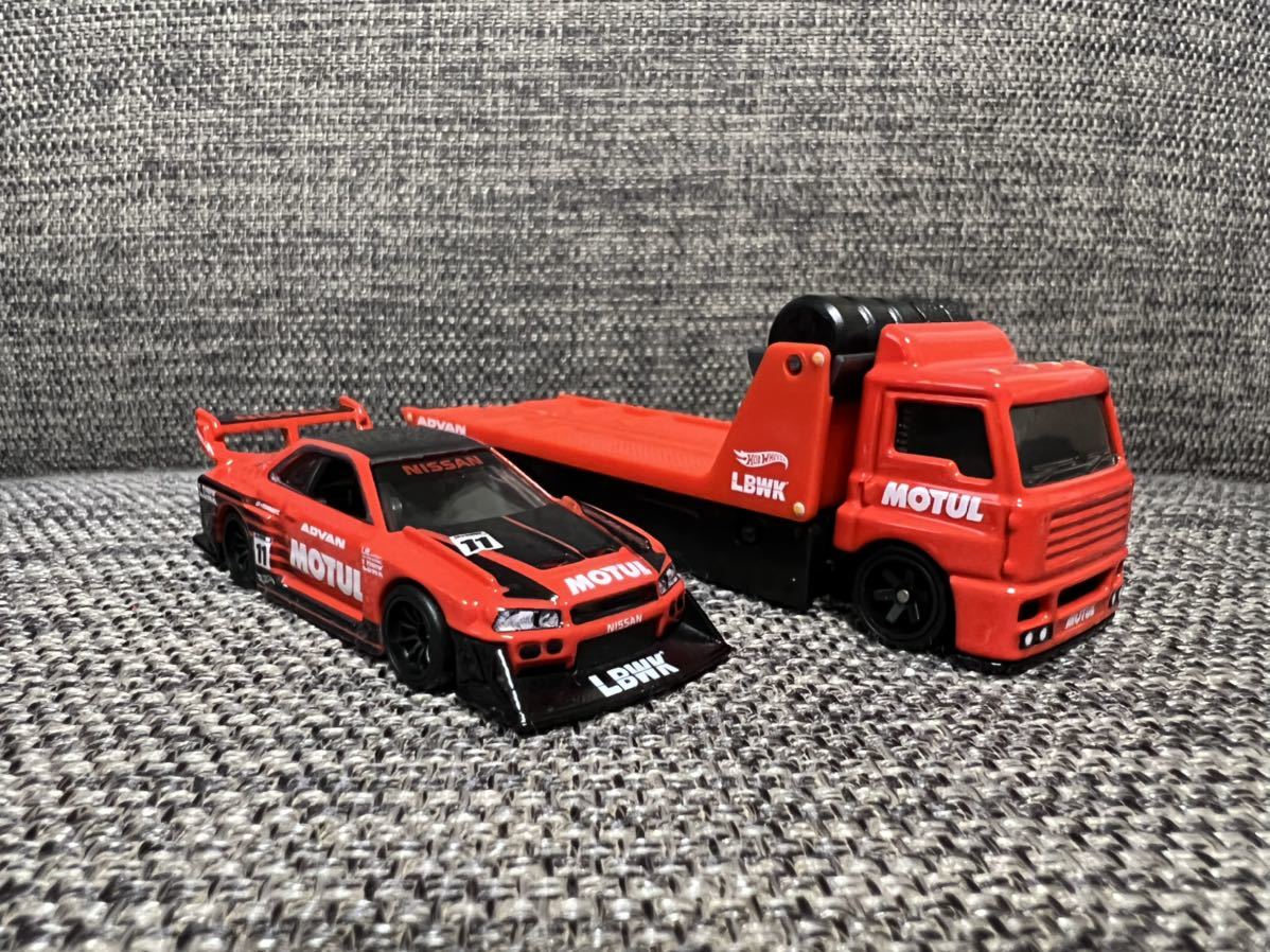 ホットウィール LB-ER34 チームトランスポート スカイライン Wheels
