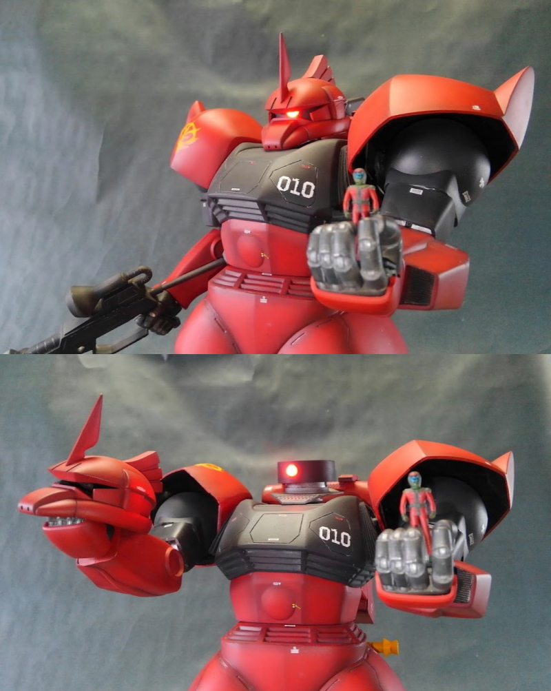 1/60 旧キット 量産型ゲルググ・ジョニーライデン機 改修塗済完成品