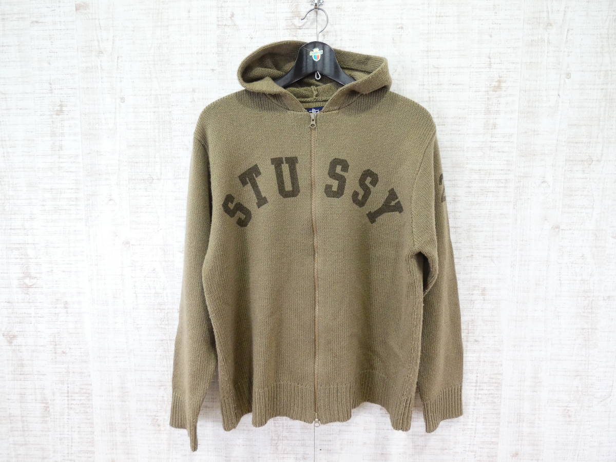stussy ニットパーカー 90s STUSSY ステューシー ニット パーカー
