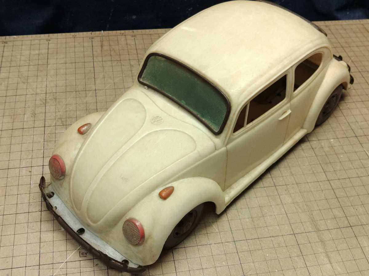 レトロ ワーゲン ビートル 当時物 VW ジャンク 玩具 オモチャ オマケ 