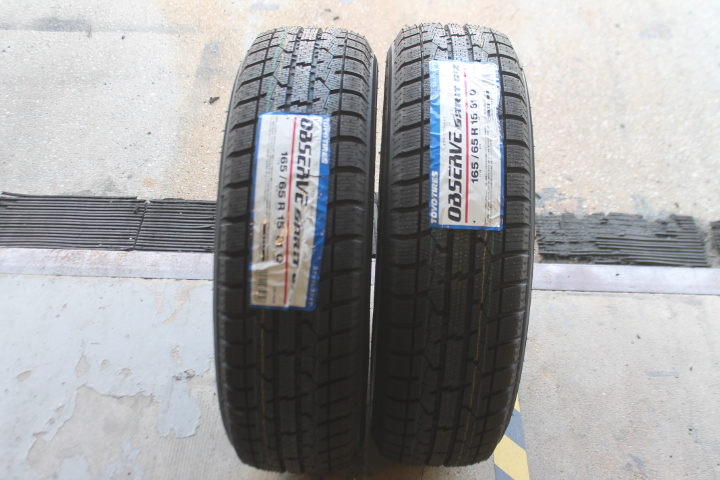 即納 新品 トーヨー オブザーブ・ガリット ギズ 165/65R15 81Q 165-65