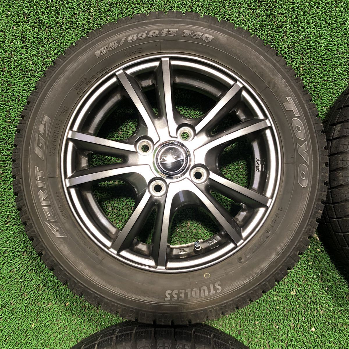 GARIT 155／65R13（ブランドトーヨータイヤ）（スタッドレス TOYO 