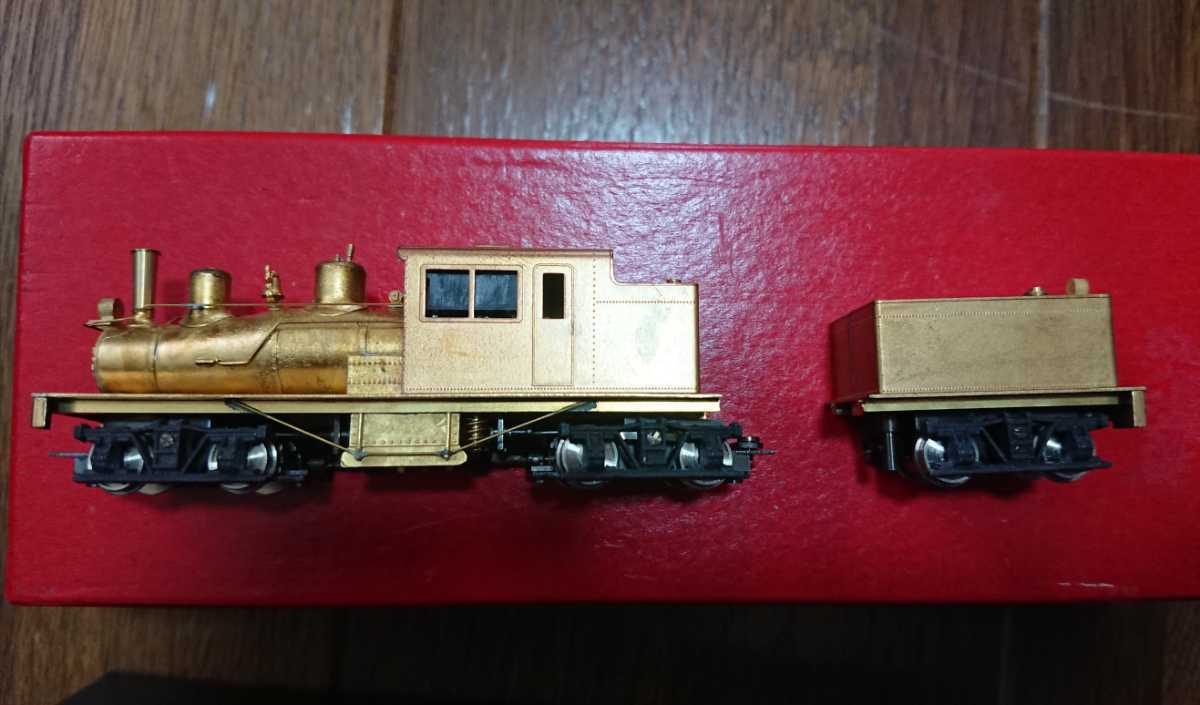 乗工社 JOE WORKS N gauge THREE TRUCK SHAY 未塗装完成品 動作確認