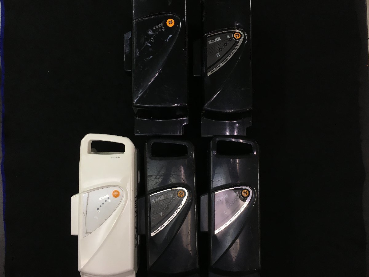12▲ト511　パナソニック 電動自転車バッテリー【NKY325B02】×2【NKY511B02B】【NKY549B02B】【NKY380B02】　　5個 セットジャンク
