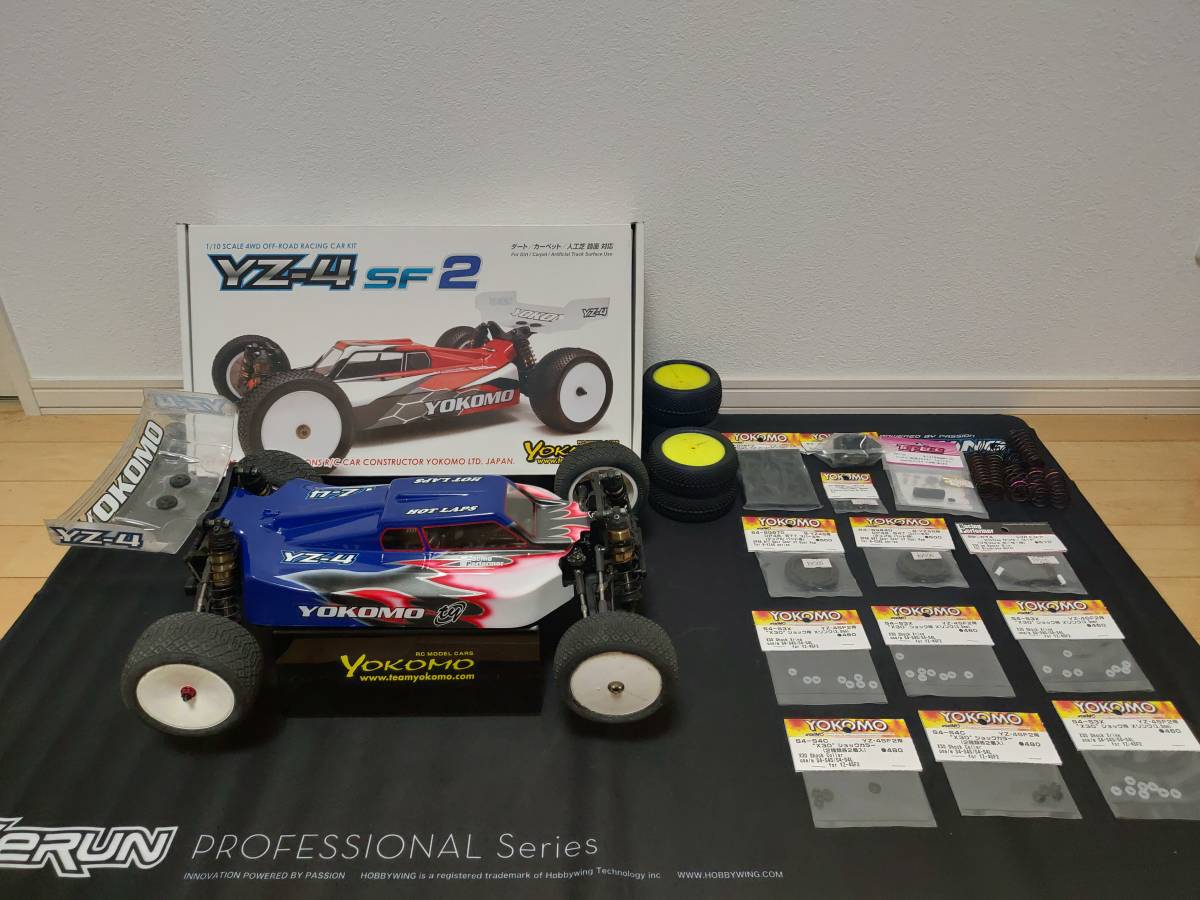 Yahoo!オークション - YOKOMO メカ付き YZ-4SF2 スペアパーツ多数 YZ-4