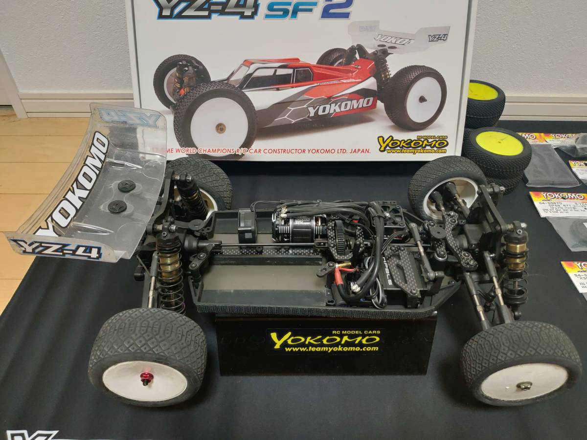 Yahoo!オークション - YOKOMO メカ付き YZ-4SF2 スペアパーツ多数 YZ-4