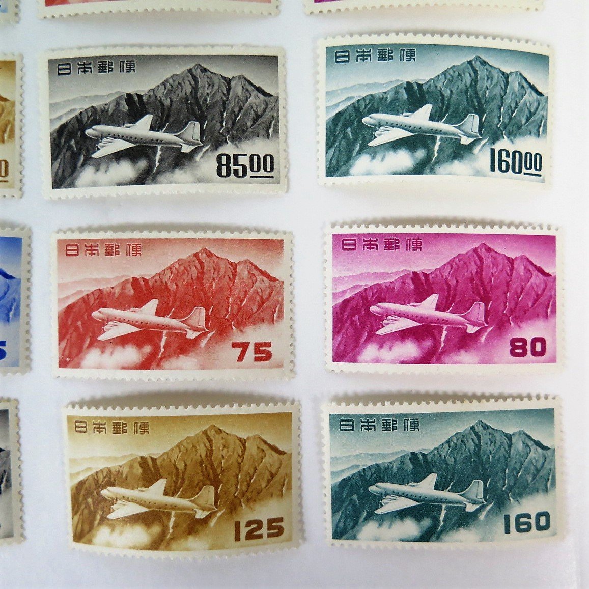 立山航空(銭位) 6種完 使用済 美品 ,◇◇ 【公式通販】