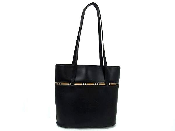 1円 バーバリー BURBERRY ノバチェック キャンバス×レザー トート チェック柄 Burberryバーバリーミニリュックノバチェックレザーキャンバス ノバ 日本のジュエリーブランド ワン レディース １円〜BURBERRY チェック キャンバス バッグ