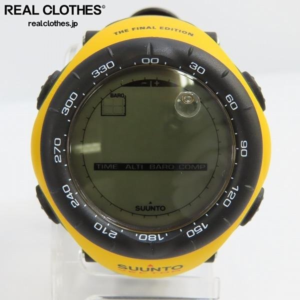 SUUNTO/スント VECTOR/ベクター イエロー 腕時計 SS010600610【動作