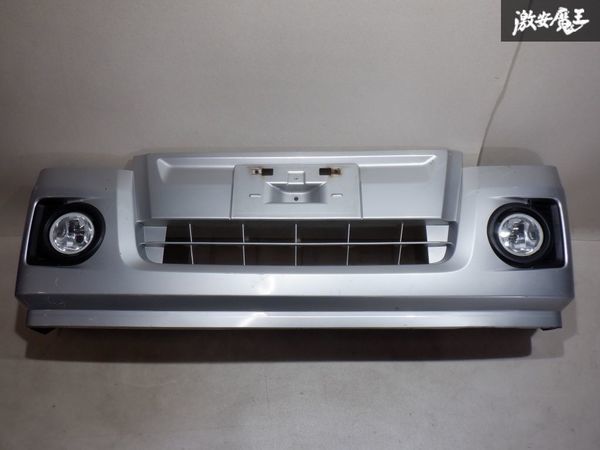  スバル純正 TV1 TV2 サンバーディアス サンバー ディアス 中期 フロントバンパー シルバー フォグランプ付 補修用 棚1F21(フロント)｜売買されたオークション情報、yahooの商品情報をアーカイブ スバル用
