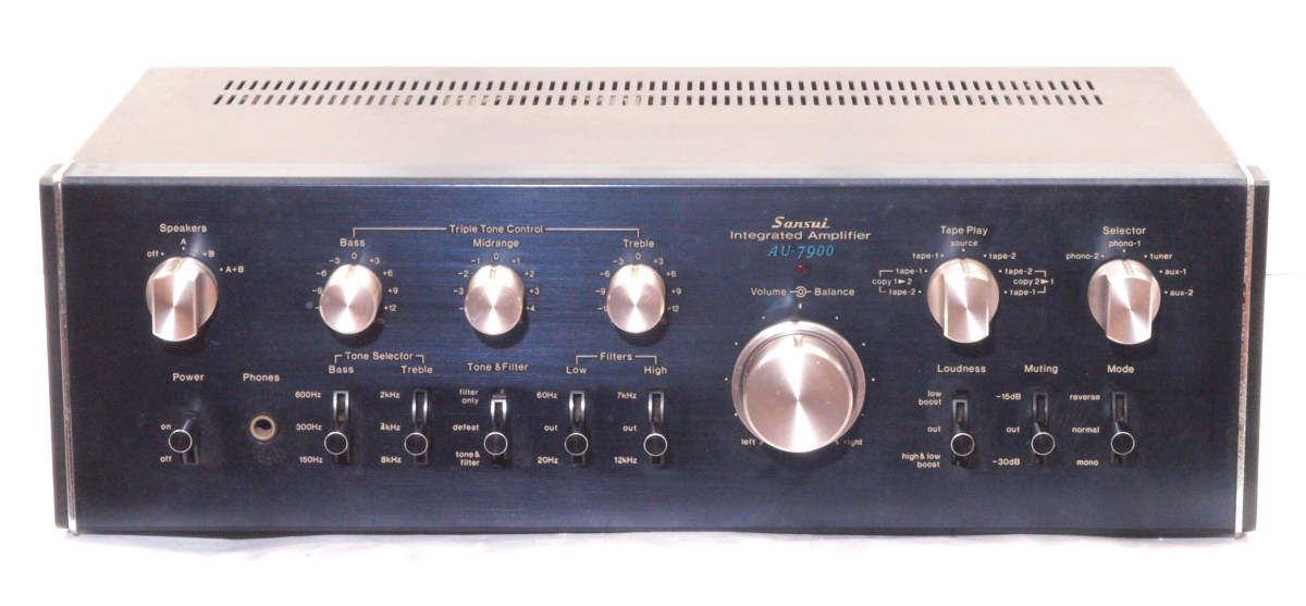プリメインアンプ AU-7900 SANSUI サンスイ 山水 40年以上前のSansui