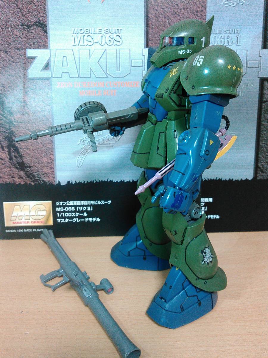 MG 1/100 MS-05 旧ザク ザクⅠ 塗装 完成品 ガンプラ ガンダム 一番