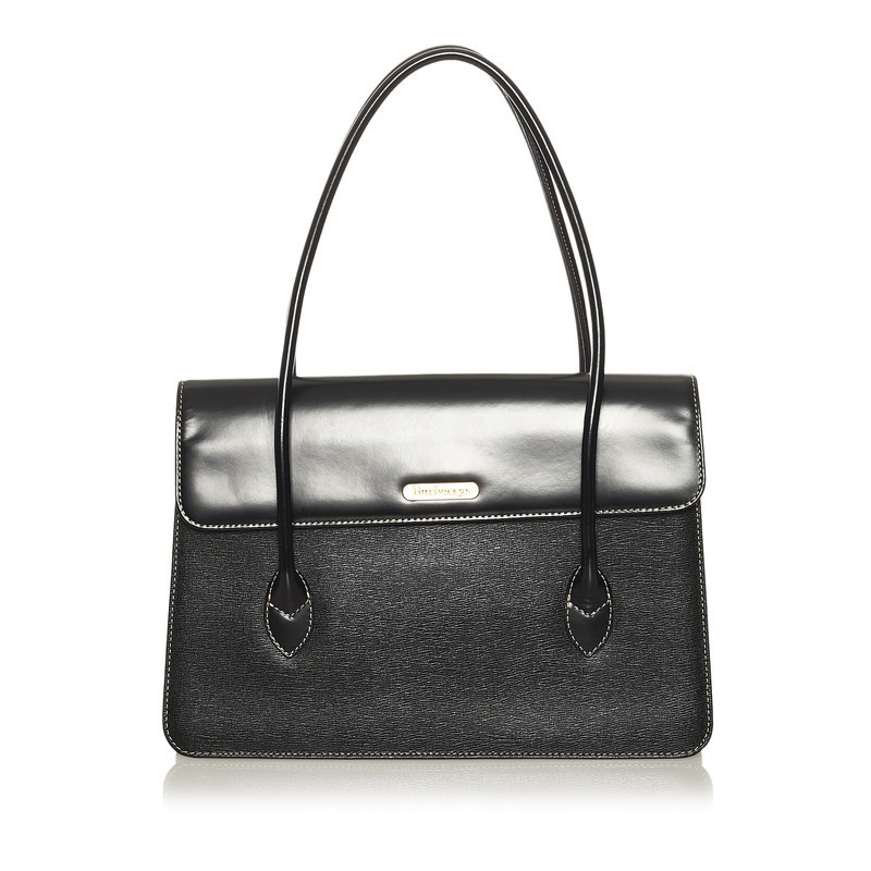  バーバリー ノバチェック シャドーホース ハンドバッグ ブラック レザー レディース BURBERRY(ハンドバッグ)｜売買されたオークション情報、yahooの商品情報をアーカイブ公開 - オークファン かばん、バッグ